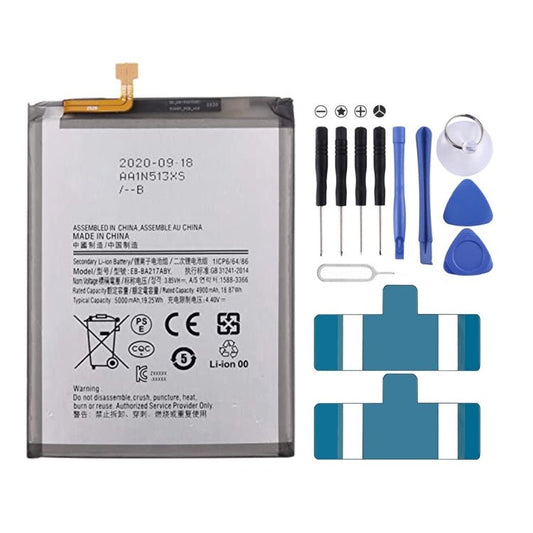 EB - BA217ABY 5000mAh Li - Polymer Battery Replacement, For Samsung Galaxy A21s A12 SM - A217F SM - A217M A217DS - ORIWHIZ