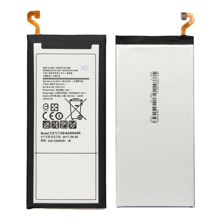 EB - BA900ABE 4000mAh Li - Polymer Battery Replacement, For Samsung Galaxy A9 A9000 SM - A9000 - ORIWHIZ