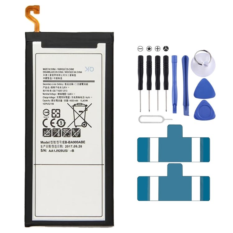 EB - BA900ABE 4000mAh Li - Polymer Battery Replacement, For Samsung Galaxy A9 A9000 SM - A9000 - ORIWHIZ
