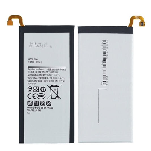 EB - BC700ABE 3300mAh Li - Polymer Battery Replacement, For Samsung Galaxy C7 C7000 C7010 C7018 - ORIWHIZ