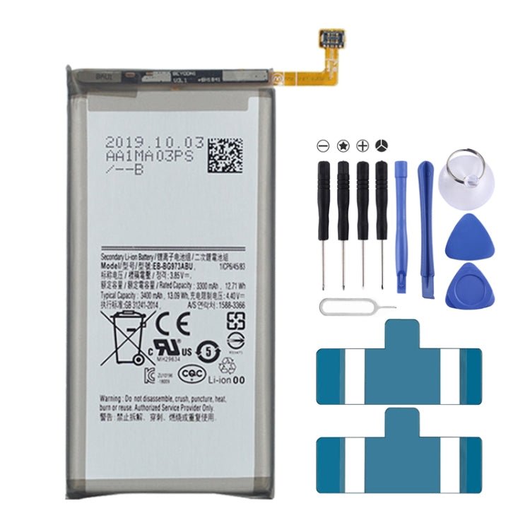EB - BG973ABU for Samsung Galaxy S10 SM - G973 Li - ion Polymer Battery, For Samsung Galaxy S10 - ORIWHIZ