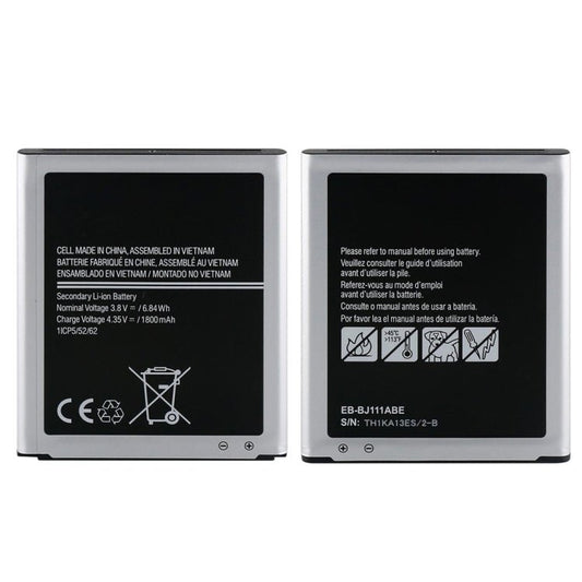 EB - BJ111ABE 1800mAh Li - Polymer Battery Replacement, For Samsung Galaxy J1 Ace - ORIWHIZ