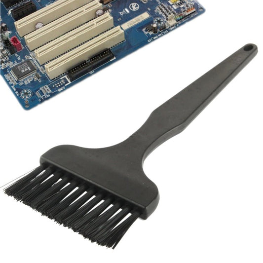 Electronic Component 12 Beam Flat Handle Antistatic Cleaning Brush, Length: 17cm, Length: 17cm - ORIWHIZ