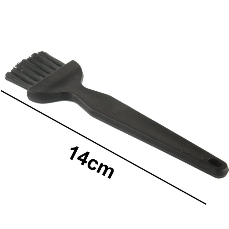 Electronic Component 7 Beam Flat Handle Antistatic Cleaning Brush, Length: 14cm, Length: 14cm - ORIWHIZ