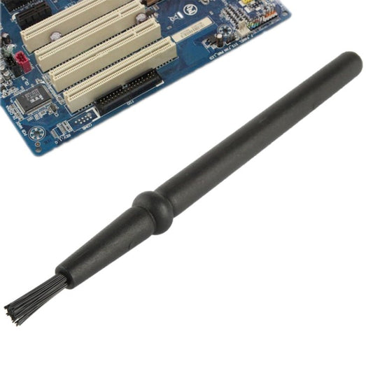 Electronic Component Round Handle Antistatic Cleaning Brush, Length: 14cm, Length: 14cm - ORIWHIZ