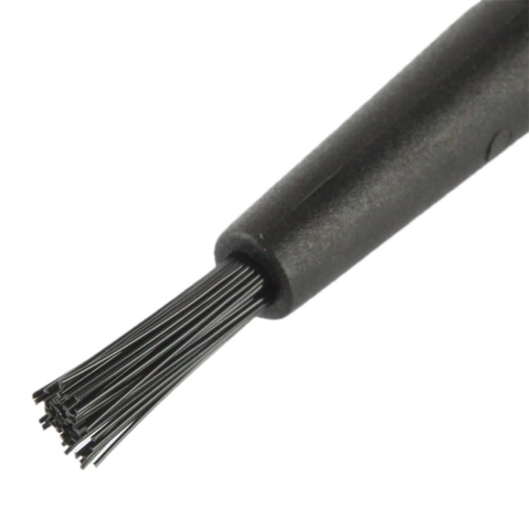 Electronic Component Round Handle Antistatic Cleaning Brush, Length: 14cm, Length: 14cm - ORIWHIZ