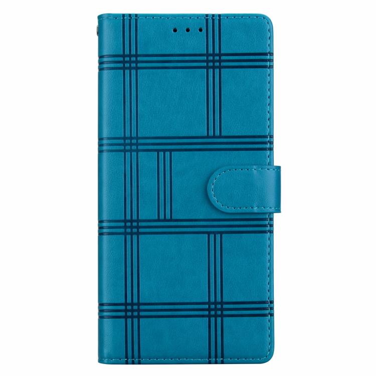 Embossed Checkered Leather Phone Case, For Sony Xperia 1 VII, For Sony Xperia 10 VI, For Sony Xperia 1 VI - ORIWHIZMobile AccessoriesSonySony Cases