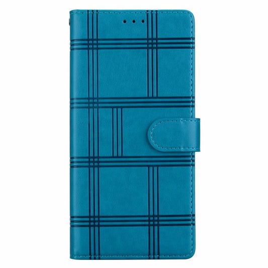 Embossed Checkered Leather Phone Case, For Sony Xperia 1 VII, For Sony Xperia 10 VI, For Sony Xperia 1 VI - ORIWHIZMobile AccessoriesSonySony Cases