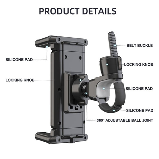 Engineering Truck Off - Road Vehicle Handrail Folding Screen Cell Phone Tablet Universal Bracket - ORIWHIZ
