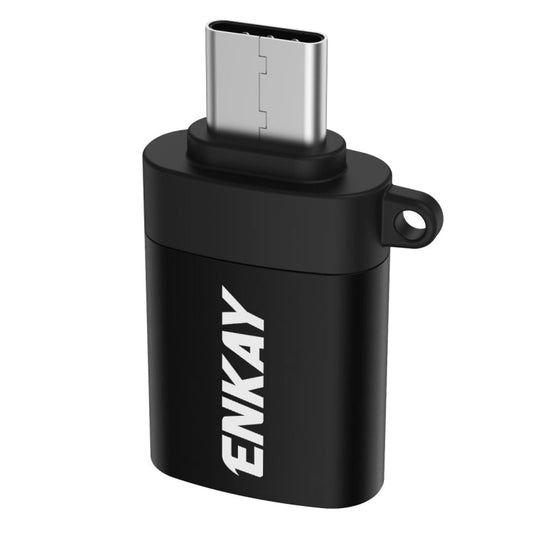 ENKAY ENK - AT101 Aluminium Alloy USB - C / Type - C to USB 3.0 OTG Data Adapter Converter, ENK - AT101 - ORIWHIZ