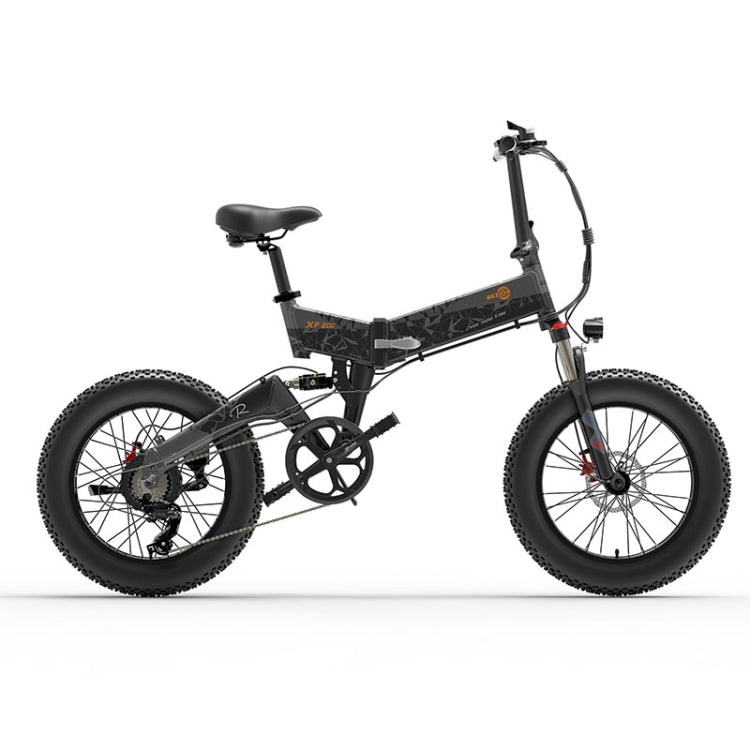 EU Warehouse BEZIOR XF200 1000W 48V 15AH Folding Electric Snow Bicycle with 20 inch Tires, EU Plug, XF200 EU Plug - ORIWHIZ