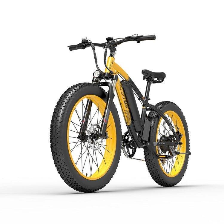 EU Warehouse GOGOBEST GF600 48V 13AH 1000W Transmission Electric Bicycle with 26 inch Tires, EU Plug(Black Grey), GF600 (Black Yellow), GF600 (Black Green), GF600 (Black Grey) - ORIWHIZ
