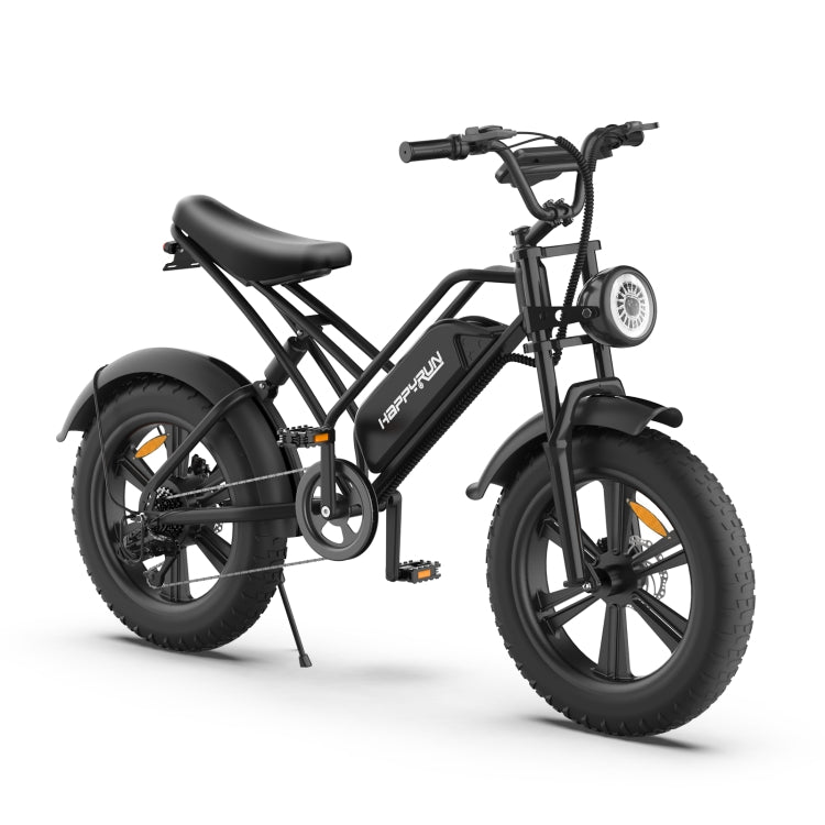EU Warehouse HAPPYRUN G50 750W 48V / 18AH Electric Bicycle with LED Display & 20 inch Tires, US Plug, G50 US Plug, G50 EU Plug - ORIWHIZ