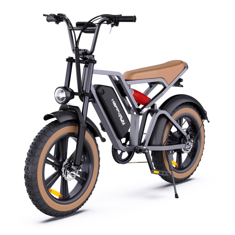 EU Warehouse HAPPYRUN G60 750W 48V / 18AH Electric Bicycle with LED Display & 20 inch Tires, US Plug, G60 US Plug, G60 EU Plug - ORIWHIZ
