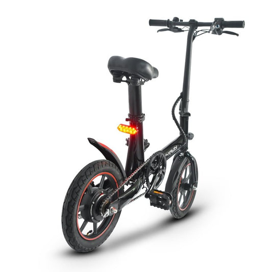 EU Warehouse HAPPYRUN HR - X40 350W 36V / 6AH Electric Bicycle with 14 inch Tires, EU Plug, HR - X40 EU Plug - ORIWHIZ