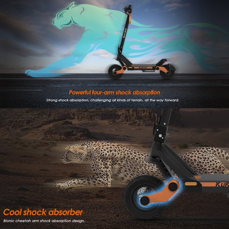 EU Warehouse Kukirin G3 10 inch Tires 1200W 52V 18AH Three - speed Folding Electric Offroad Scooter with LED Display, G3 - ORIWHIZ