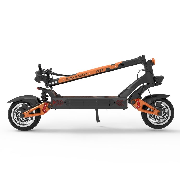 EU Warehouse Kukirin G3 Pro 10 inch Tires 2400W 52V 23.4AH Three - speed Folding Electric Offroad Scooter with LED Display, G3 Pro - ORIWHIZ