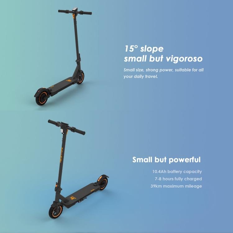 EU Warehouse Kukirin S1 Max 500W Three - speed Folding Electric Offroad Scooter with 8 inch Honeycomb Tires, S1 Max - ORIWHIZ