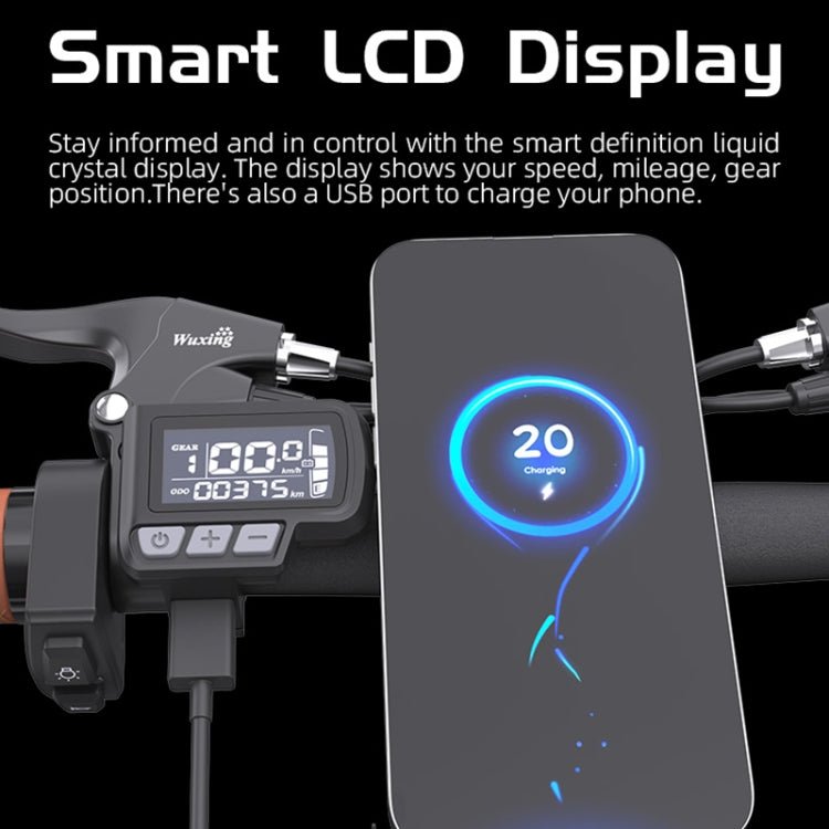 EU Warehouse Niubility B16S 14.5AH 350W Electric Bicycle with 16 inch Tires & LCD Display, EU Plug, B16S - ORIWHIZ