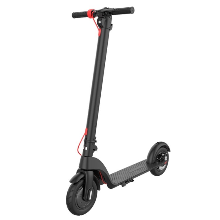 EU Warehouse X7 Outdoor Waterproof Foldable Off - road Scooter with 8.5 inch Vacuum Tires & LCD Display& LED Lights & 6.4AH Lithium Battery, Load - bearing: 20 - 100kg (Black), 8.5 inch Tires US - ORIWHIZ