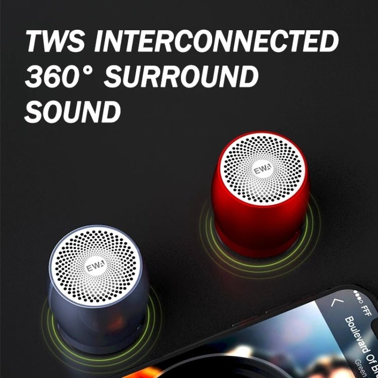 EWA A1 Portable TWS Bluetooth Wireless Speaker IPX5 Waterproof Support TF Card - ORIWHIZ