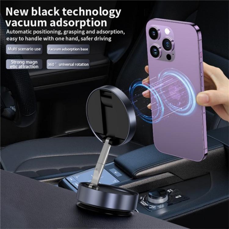 F1 Dashboard Mount Strong Suction Navigation Stand Universal Magnetic Car Phone Holder, F1 (Silver), F1 (Tarnish) - ORIWHIZ