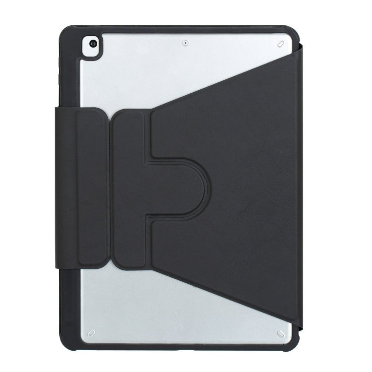F10B 360 Rotation Acrylic Transparent Bluetooth Keyboard Leather Case, F10B - ORIWHIZApple AccessoriesiPad KeyboardiPad Keyboard Universal