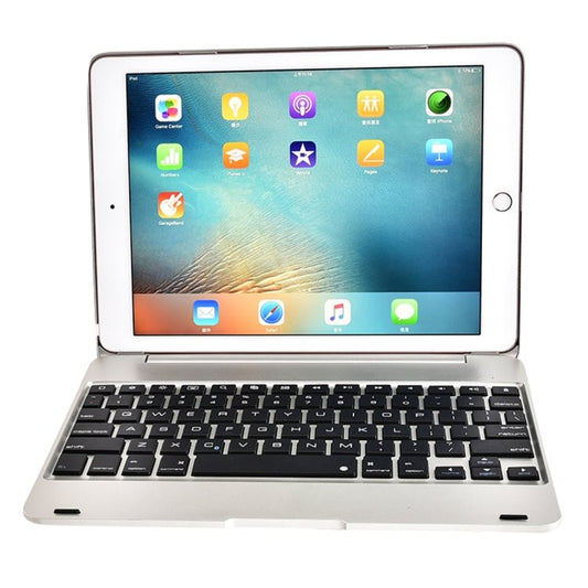 F19B for iPad 9.7 (2017/2018) & iPad Air & Air 2 & iPad Pro 9.7 & New iPad 9.7 inch (2017) Ultra - thin ABS Horizontal Flip Tablet Case + Bluetooth Keyboard - ORIWHIZApple AccessoriesiPad KeyboardiPad Keyboard Universal