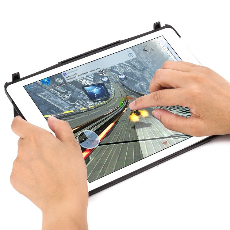 F611 Detachable Colorful Backlight Aluminum Backplane Wireless Bluetooth Keyboard Tablet Case for iPad Air 2 / 9.7 (2018) / 9.7 inch (2017) / Air / Pro 9.7 inch - ORIWHIZApple AccessoriesiPad KeyboardiPad Keyboard Universal