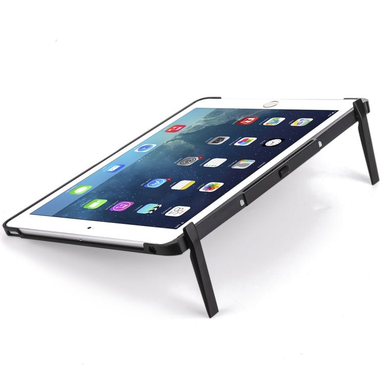 F611 Detachable Colorful Backlight Aluminum Backplane Wireless Bluetooth Keyboard Tablet Case for iPad Air 2 / 9.7 (2018) / 9.7 inch (2017) / Air / Pro 9.7 inch - ORIWHIZApple AccessoriesiPad KeyboardiPad Keyboard Universal