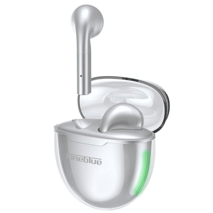 Fineblue F - 22PRO TWS Bluetooth Earphone with Transparent Jelly Charging Case - ORIWHIZ