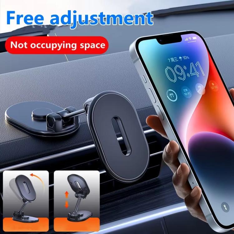 Foldable Magnetic Car Phone Holder Mount Multi - angle Adjustable Cellphone Navigation Bracket - ORIWHIZ