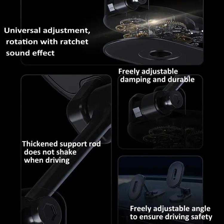 Foldable Magnetic Car Phone Holder Mount Multi - angle Adjustable Cellphone Navigation Bracket - ORIWHIZ