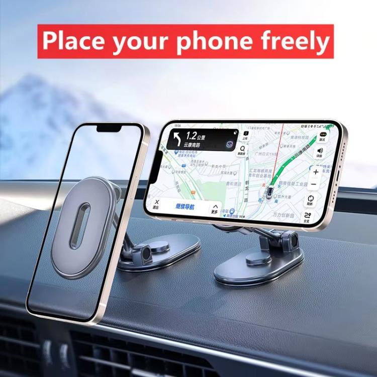 Foldable Magnetic Car Phone Holder Mount Multi - angle Adjustable Cellphone Navigation Bracket - ORIWHIZ