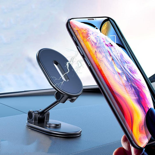 Foldable Magnetic Car Phone Holder Mount Multi - angle Adjustable Cellphone Navigation Bracket - ORIWHIZ