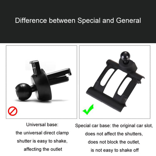 For Alfa Romeo Car - Mounted Special Mobile Phone Navigation Bracket Base, 17 - 22 Stelvio SUV, 17 - 22 Giulia Coupe - ORIWHIZ