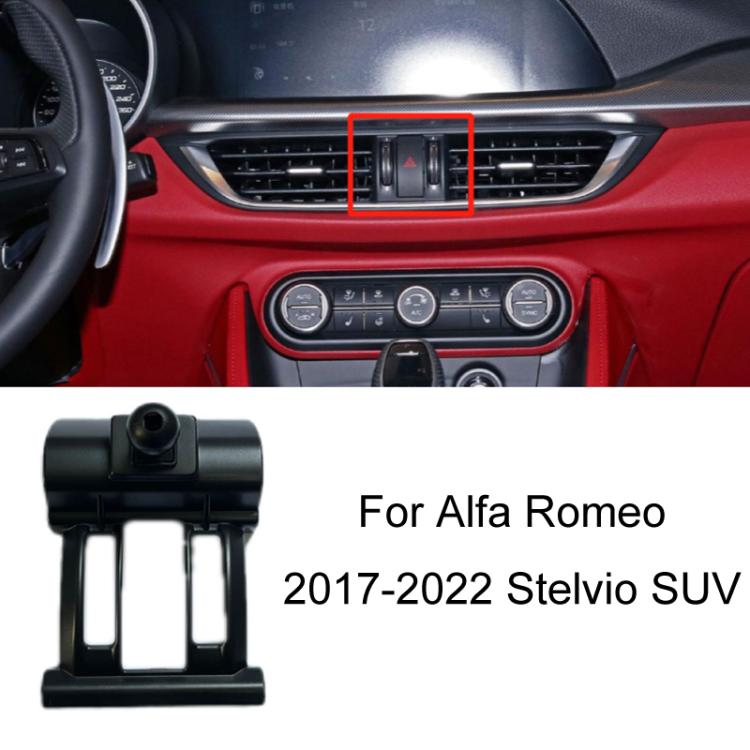 For Alfa Romeo Car - Mounted Special Mobile Phone Navigation Bracket Base, 17 - 22 Stelvio SUV, 17 - 22 Giulia Coupe - ORIWHIZ