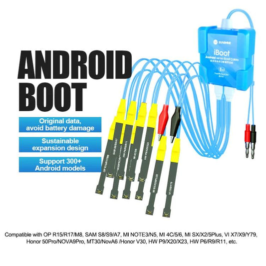 For Android 5V Power Cable Mobile Phone Repair Tool Battery Power Test Boot Cable, SUNSHINE iBoot B - ORIWHIZ