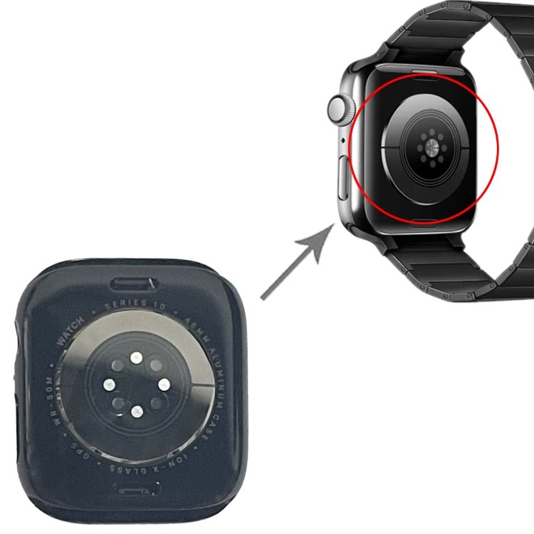 For Apple Watch Series 10 46mm GPS Version Glass Back Cover, For Apple Watch Series 10 46mm GPS - ORIWHIZ