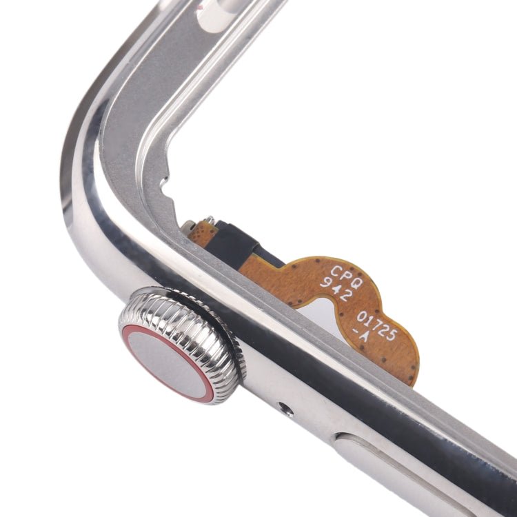 For Apple Watch Series 4 44mm LTE Stainless Steel Middle Frame Bezel Plate with Crown Spin Axis Flex Cable, For Apple Watch Series 4 44mm LTE(Stainless Steel) - ORIWHIZ