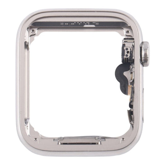 For Apple Watch Series 5 44mm LTE Stainless Steel Middle Frame Bezel Plate with Crown Spin Axis Flex Cable, For Apple Watch Series 5 44mm LTE(Stainless Steel) - ORIWHIZ