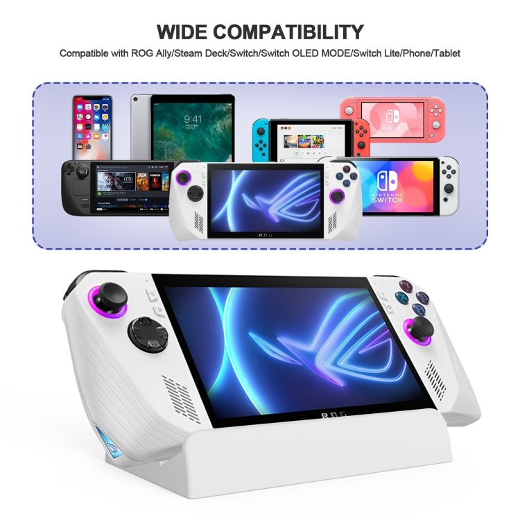 For ASUS ROG Ally/Steam Deck/Switch JYS Desktop Stand 3 - Speed Adjustable Angle - ORIWHIZJYSPocket Console & AccessoriesPocket Console & Accessories Accessories