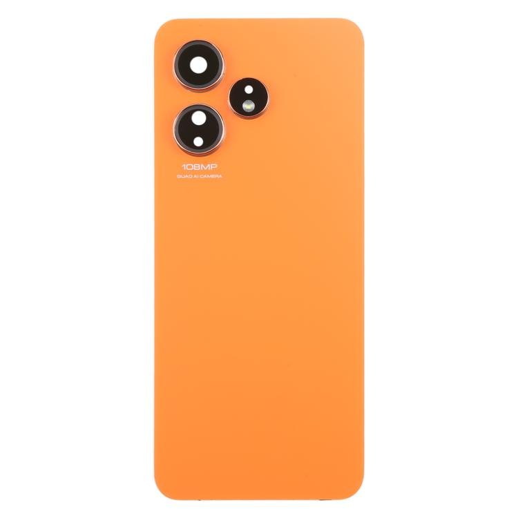 For Boost Celero 5G 2024 Glass Battery Back Cover, For Boost Celero 5G 2024 (Orange), For Boost Celero 5G 2024(Blue) - ORIWHIZ