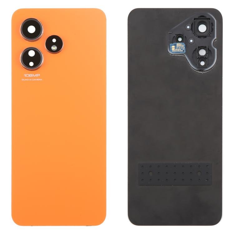 For Boost Celero 5G 2024 Glass Battery Back Cover, For Boost Celero 5G 2024 (Orange), For Boost Celero 5G 2024(Blue) - ORIWHIZ
