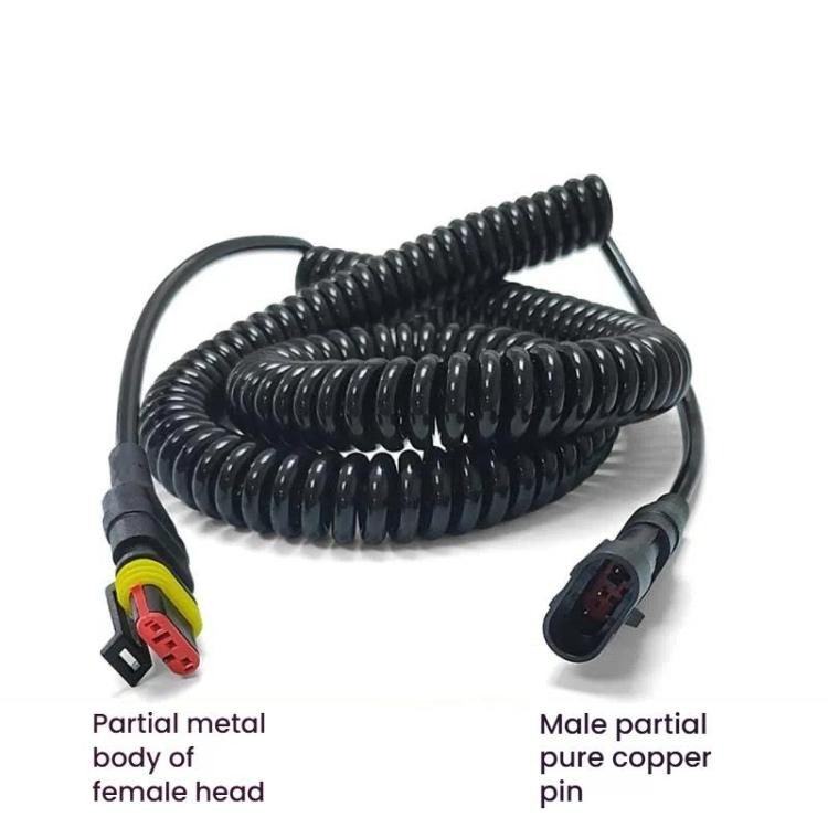 For CNHTC SINOTRUK HOWO SITRAK Four Way Monitoring Camera Spring Wire, 8m - ORIWHIZCar Replacement PartsDIY CablesIn Car