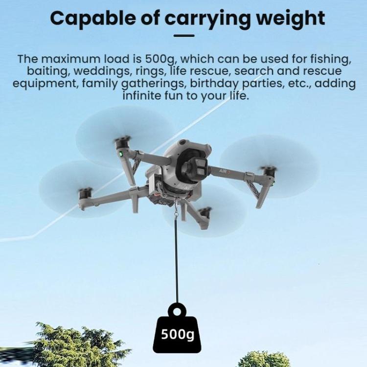 For DJI AIR 3S/AIR 3 BRDRC Drone Airdrop Accessories, For DJI AIR 3S/AIR 3 - ORIWHIZBRDRCDJI & GoPro AccessoriesDJI Air Series