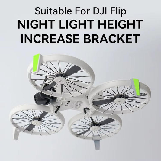 For DJI Flip RCSTQ Folding Detachable Luminous Booster Stand Drop and Scratch Resistant Protective Stand, 1pair Tripods+Sticker - ORIWHIZDJI & Insta360 AccessoriesOtherOther DJI Accessories