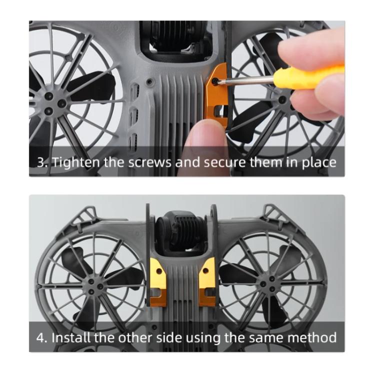 For DJI Neo 2 RCSTQ Carbon Fiber Bumper Guard Anti - Collision Gimbal & Lens Protector, Carbon Fiber Bumper - ORIWHIZDJI & Insta360 AccessoriesDJI Neo AccessoriesOther