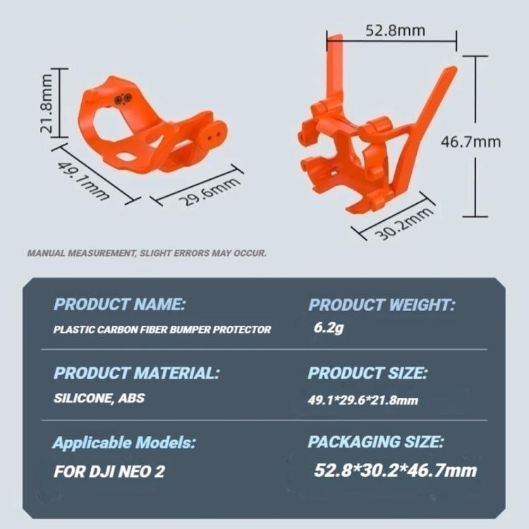 For DJI Neo 2 RCSTQ Tail Fin Protector Antenna Guard Shockproof Cover for Crash and Scratch Protection, Antenna Guard - ORIWHIZDJI & Insta360 AccessoriesDJI Neo AccessoriesMount & Holder