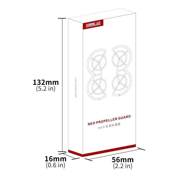 For DJI Neo STARTRC Drone Propeller Protective Guard Anti - collision Ring, For DJI Neo - ORIWHIZDIY PropellerDJI & Insta360 AccessoriesDJI Neo Accessories